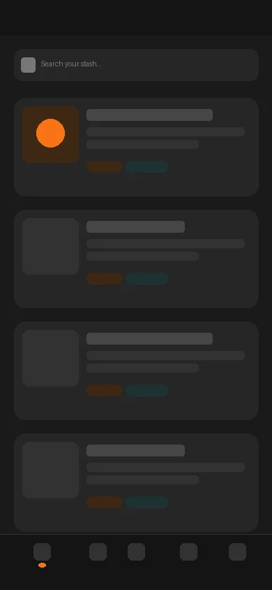 Save anything.
Find it instantly.